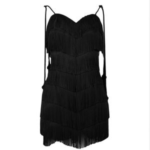 Moschino Black Couture Dress